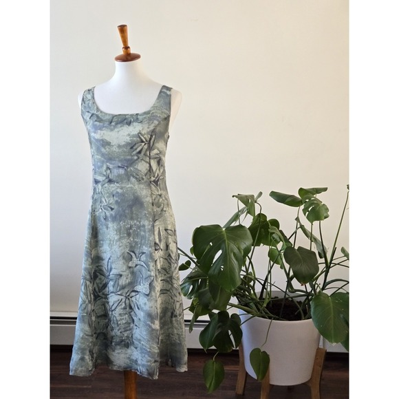 St. John Dresses & Skirts - GRIFFITH GRAY FOR ST. JOHN 100% SILK Shift DRESS Womens 12 MADE IN ITALY